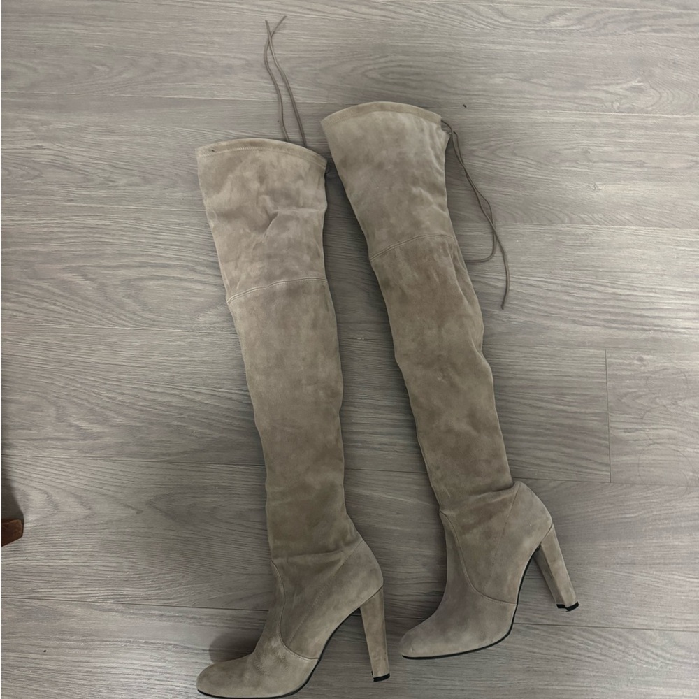 Stuart Weitzman Highland Over the Knee Boots 6